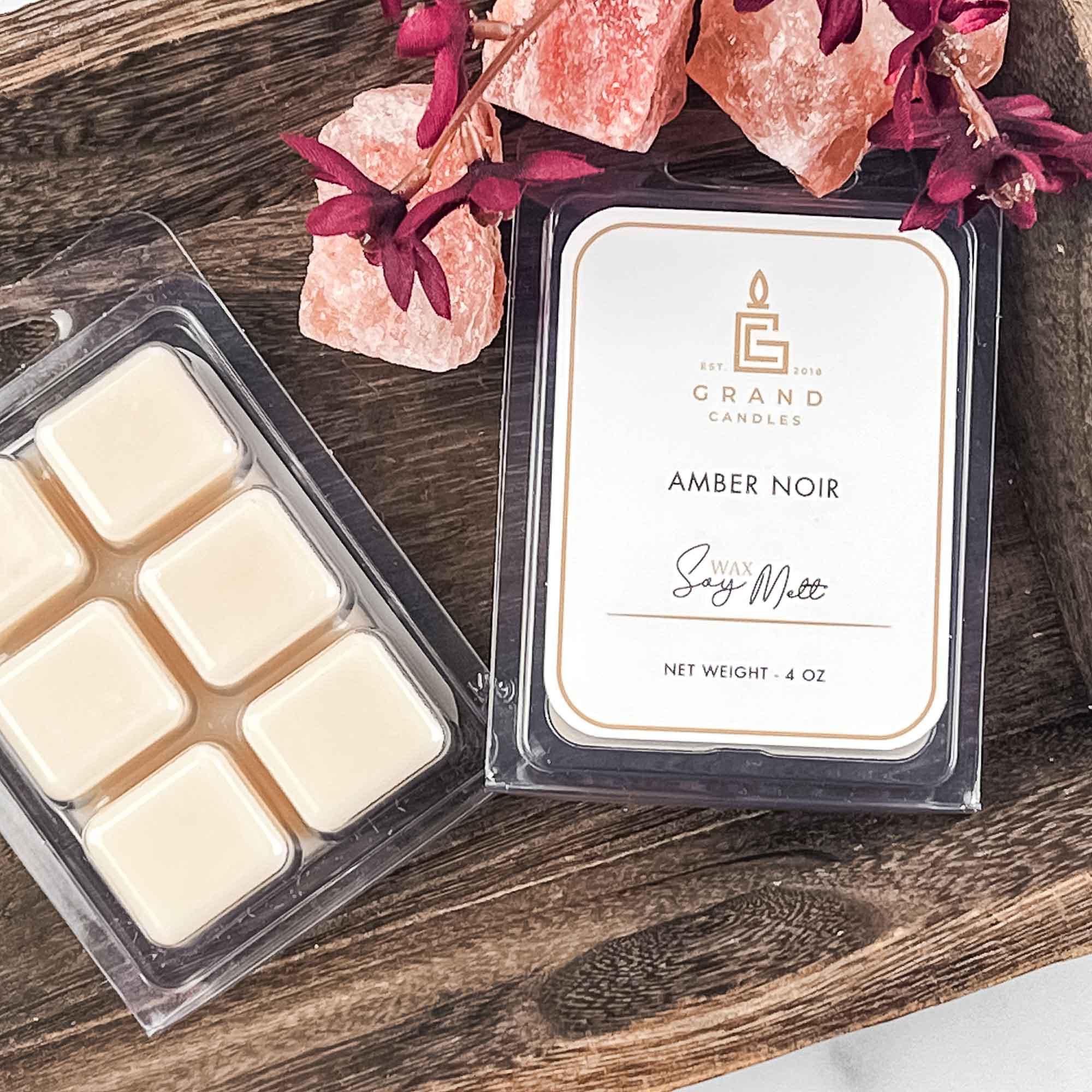 Amber Noir Soy Wax Melt  - Grand Candles LLC   