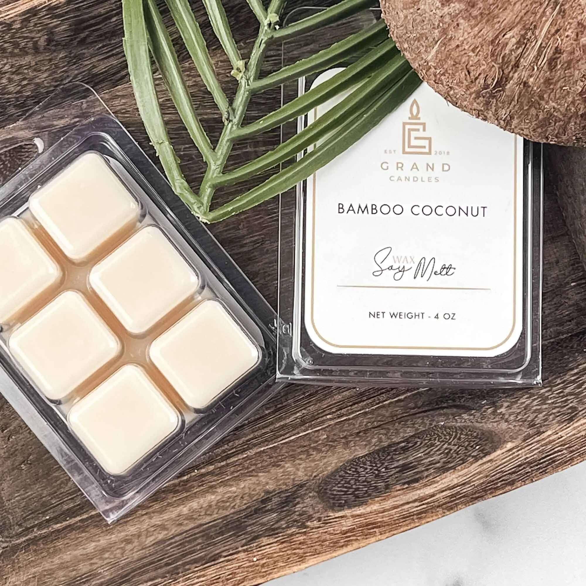 Bamboo Coconut Soy Wax Melt  - Grand Candles LLC   