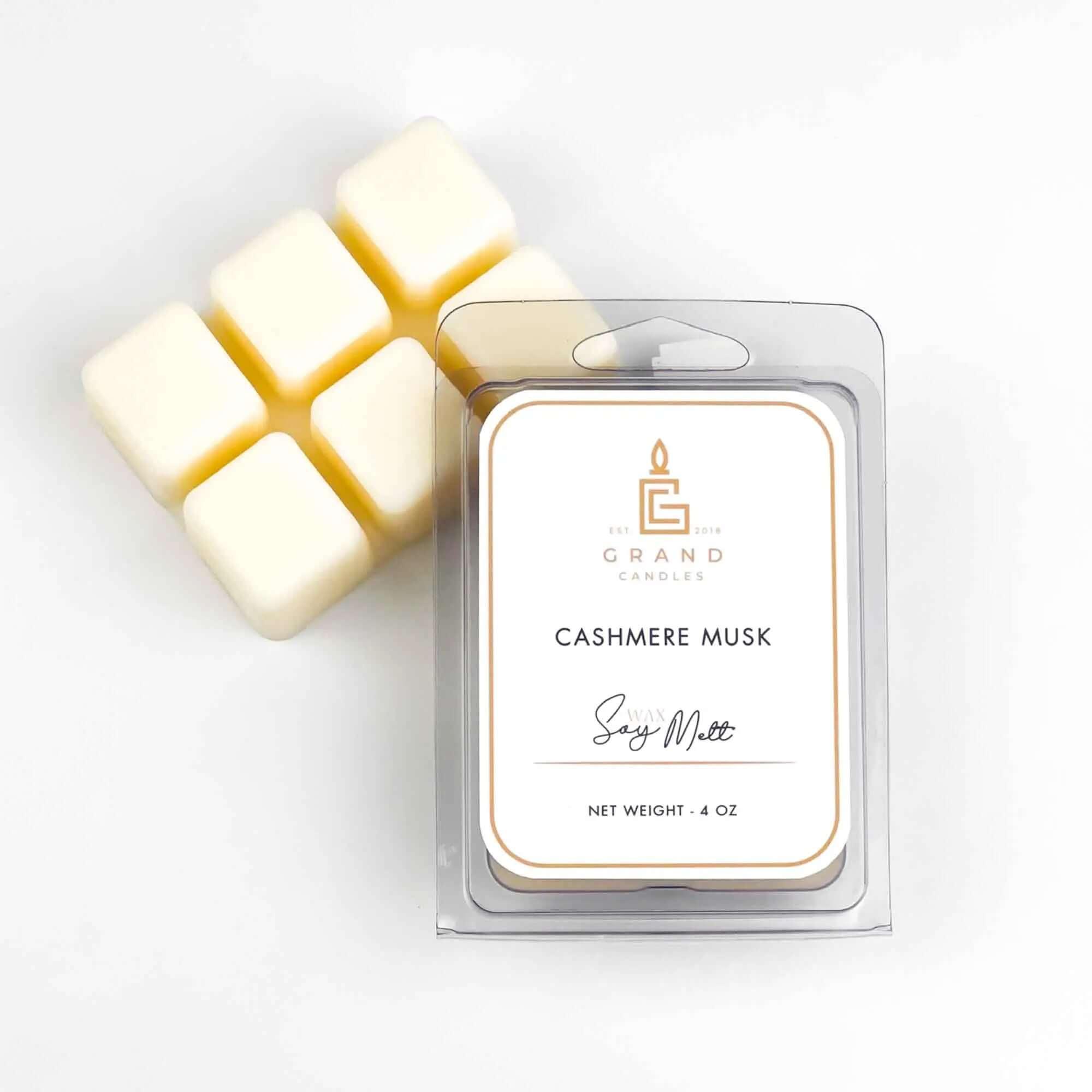 Cashmere Musk Soy Wax Melt  - Grand Candles LLC   