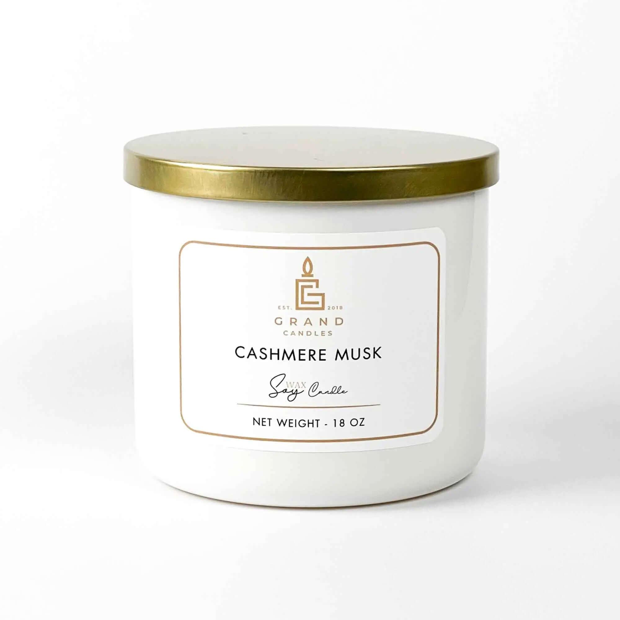 Cashmere Musk Candle  - Grand Candles LLC   