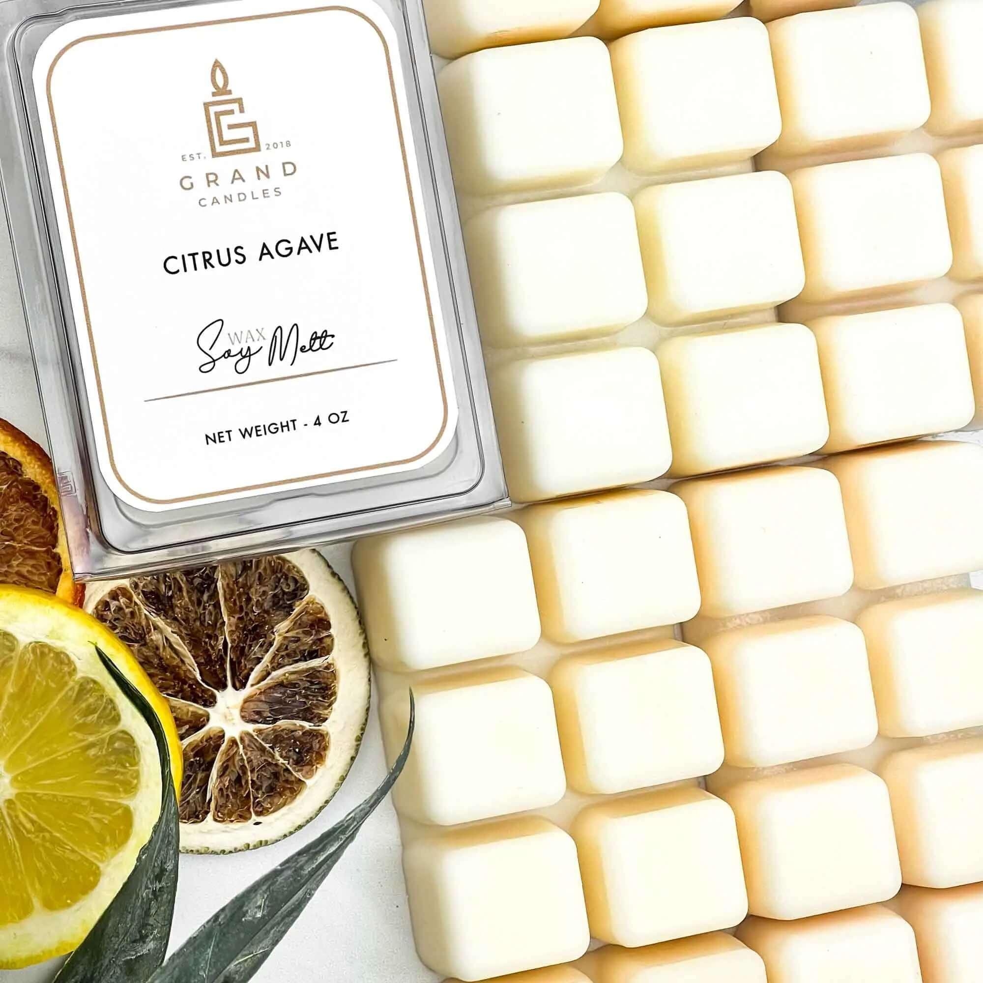 Citrus Agave Soy Wax Melt  - Grand Candles LLC   