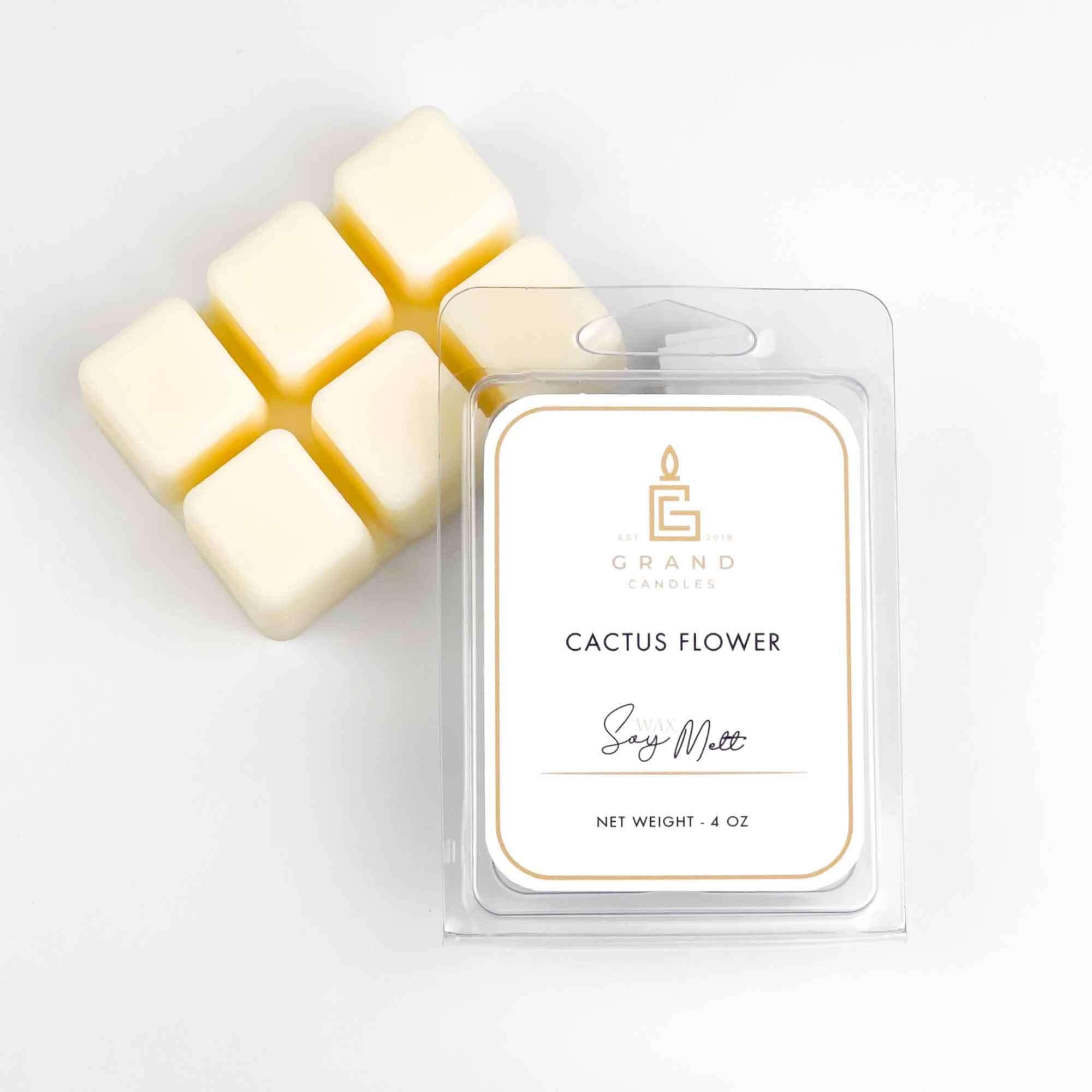 Cactus Flower Soy Wax Melt  - Grand Candles LLC   