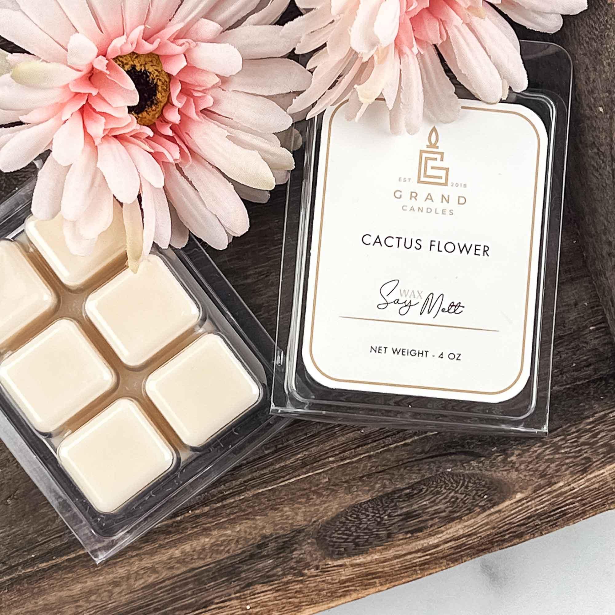 Cactus Flower Soy Wax Melt  - Grand Candles LLC   