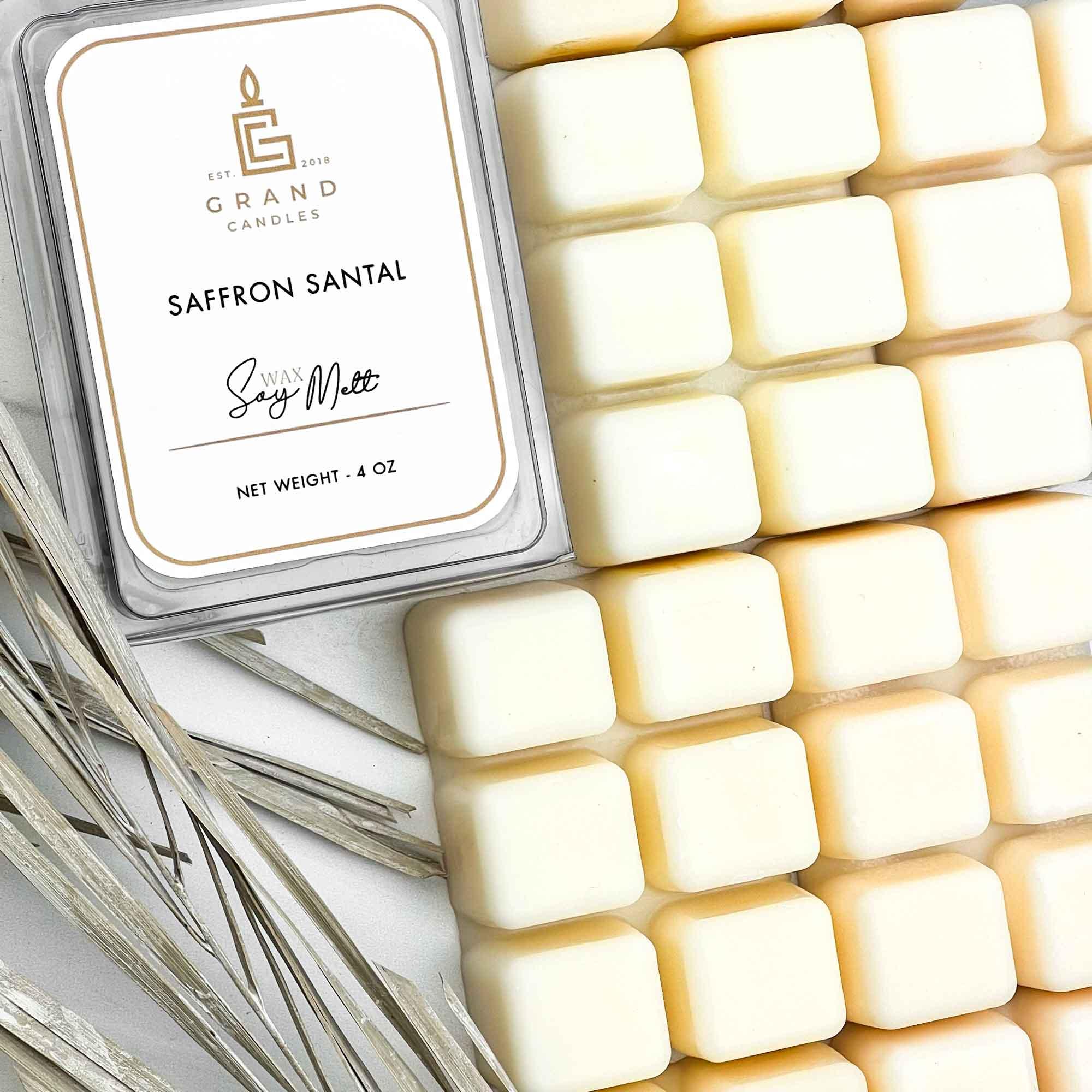 Saffron Santal Soy Wax Melt  - Grand Candles LLC   