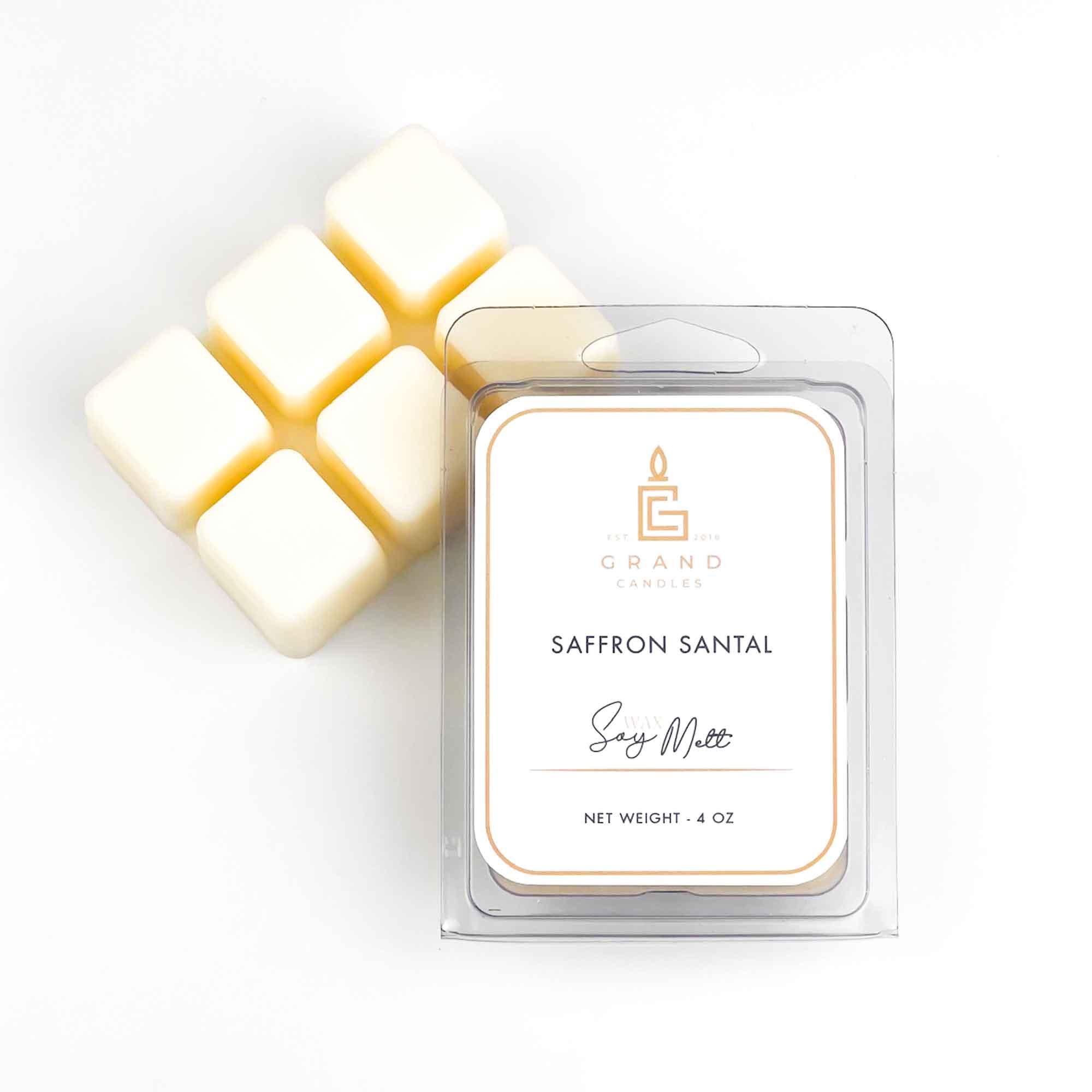 Saffron Santal Soy Wax Melt  - Grand Candles LLC   