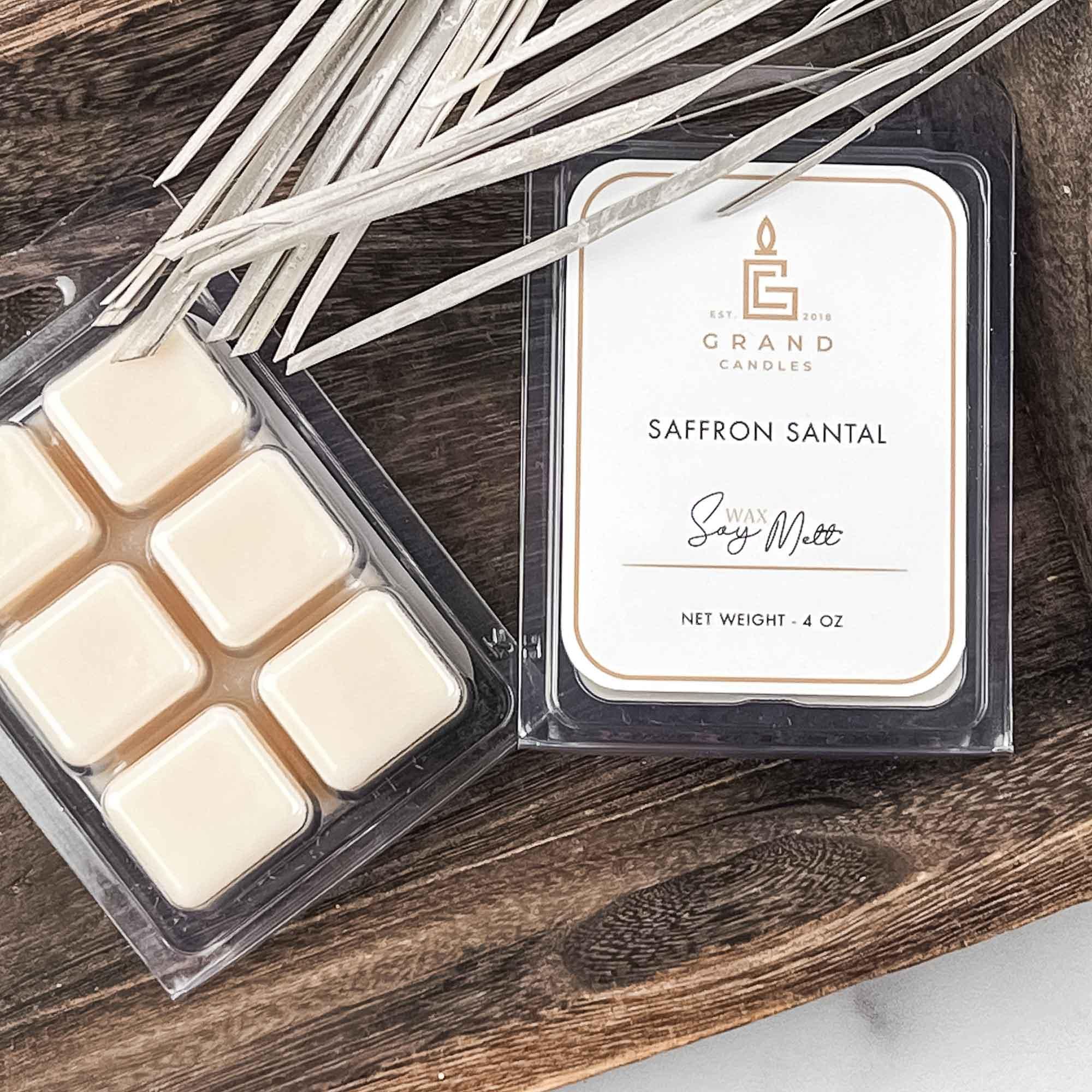 Saffron Santal Soy Wax Melt  - Grand Candles LLC   