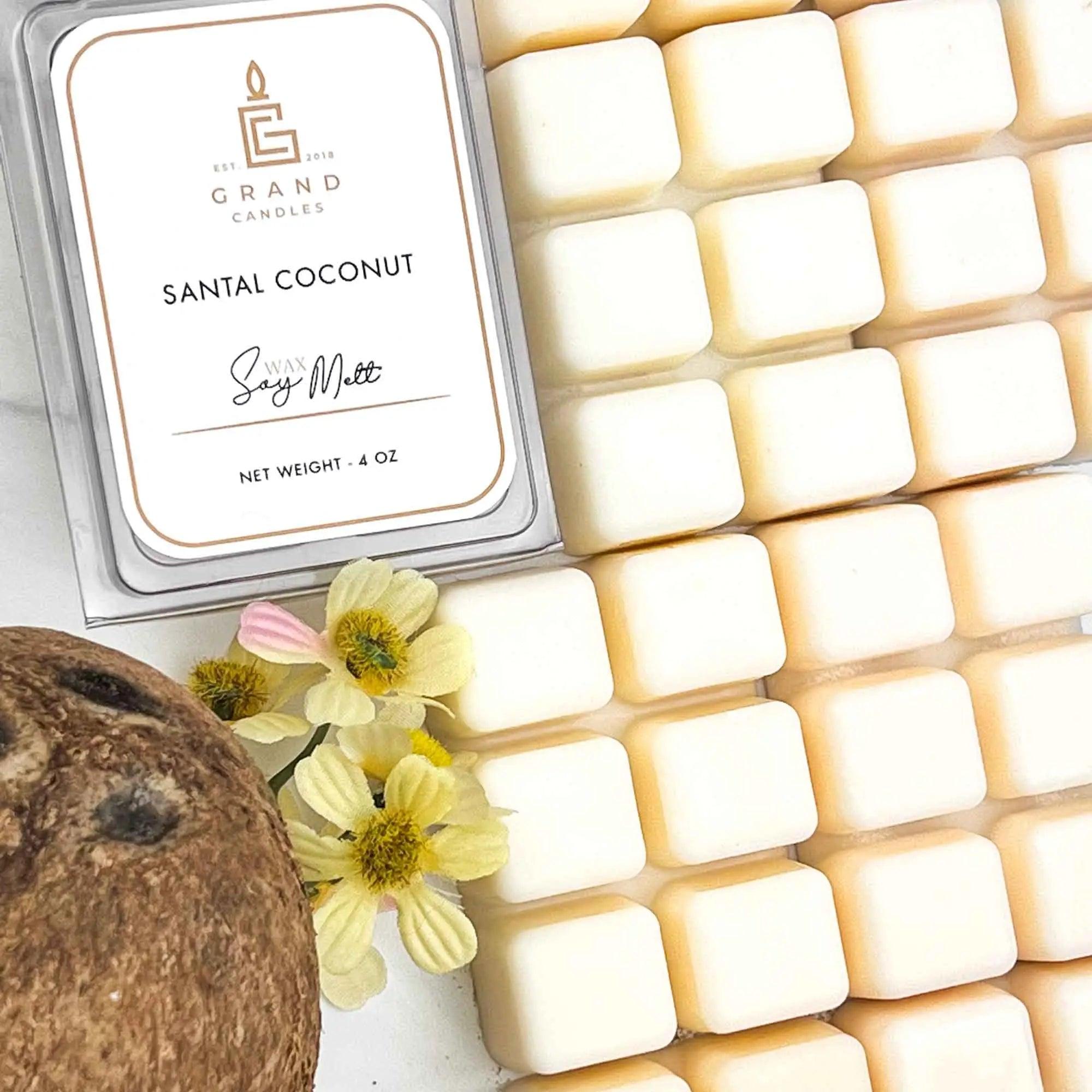 Santal Coconut Soy Wax Melt  - Grand Candles LLC   