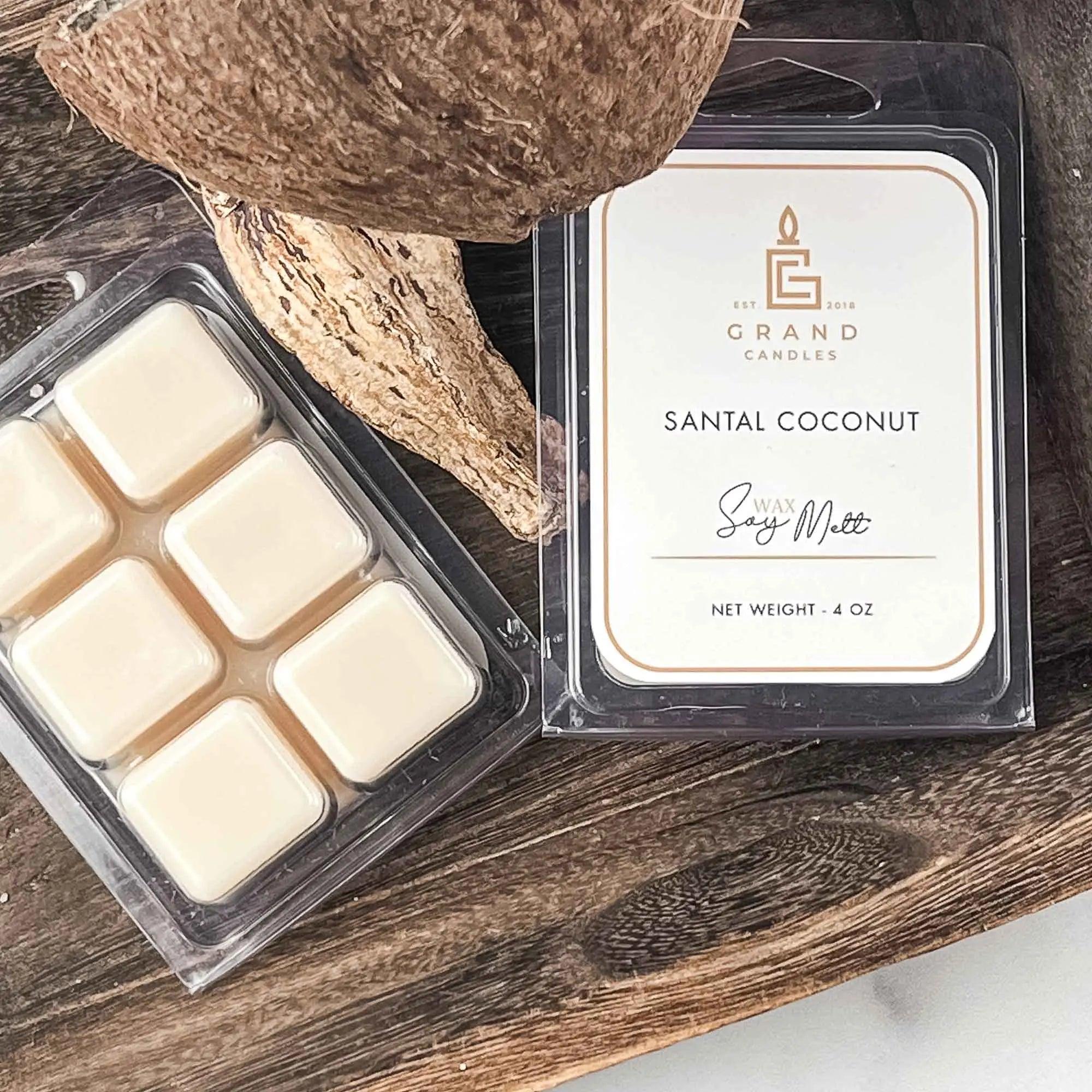 Santal Coconut Soy Wax Melt  - Grand Candles LLC   