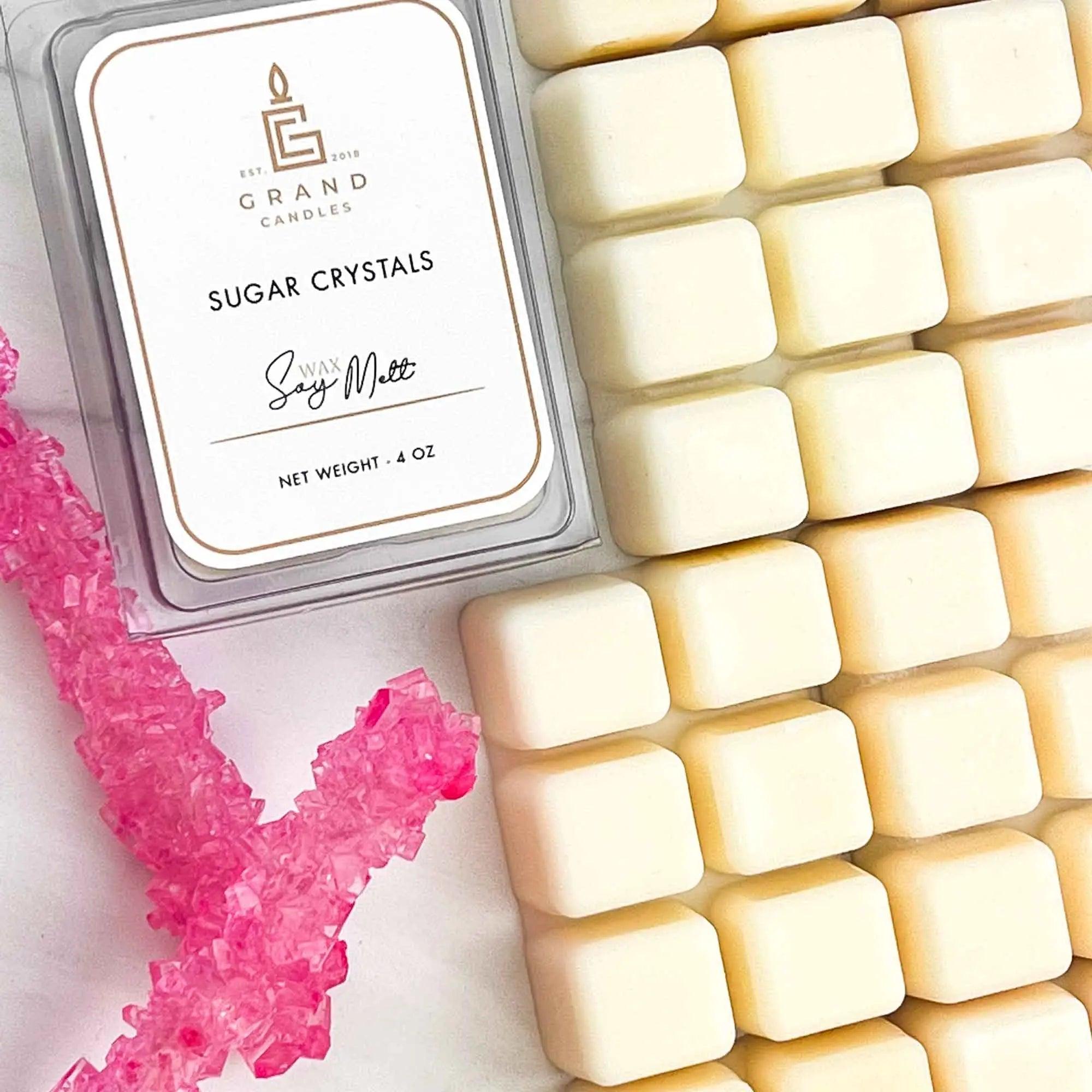 Sugar Crystals Soy Wax Melt  - Grand Candles LLC   