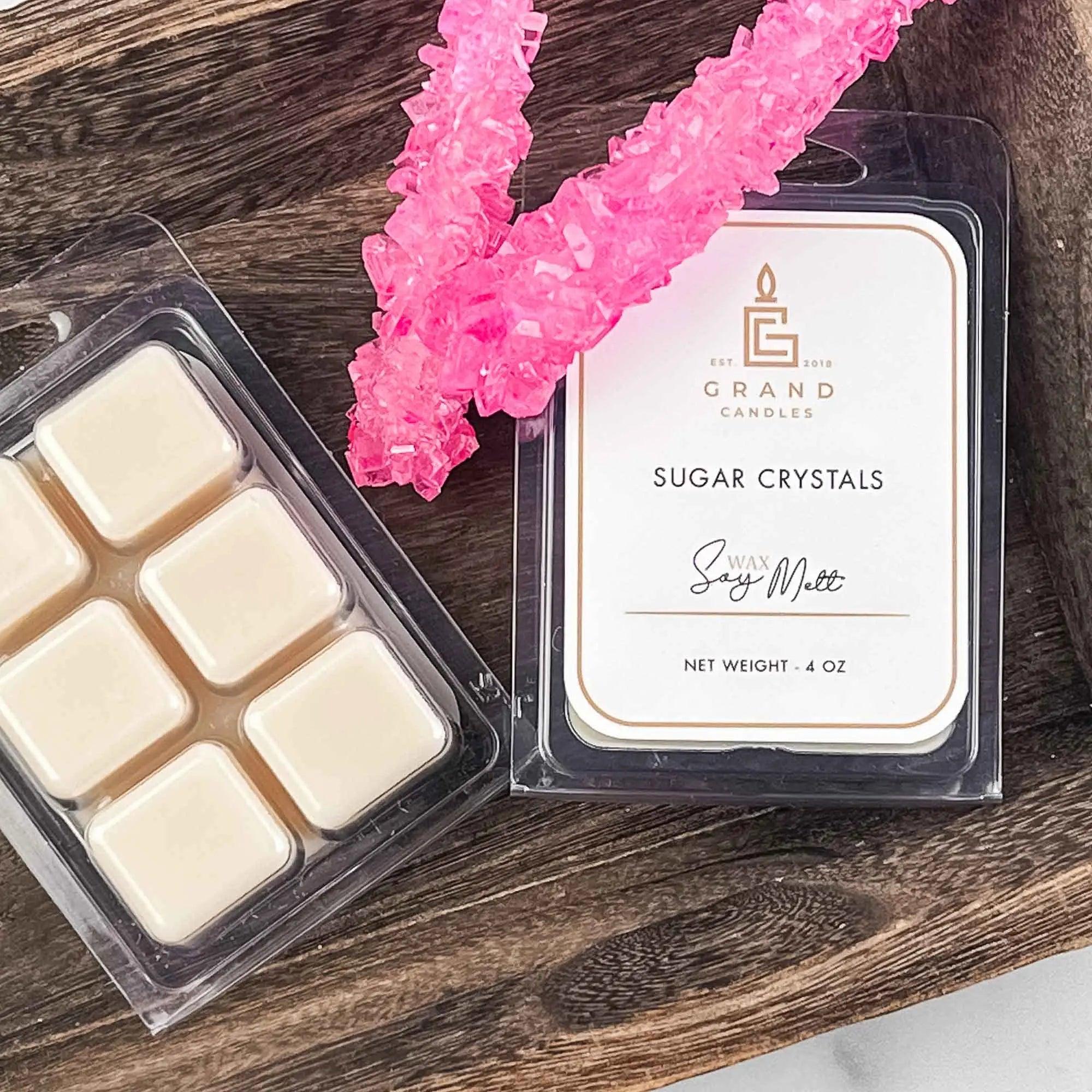 Sugar Crystals Soy Wax Melt  - Grand Candles LLC   