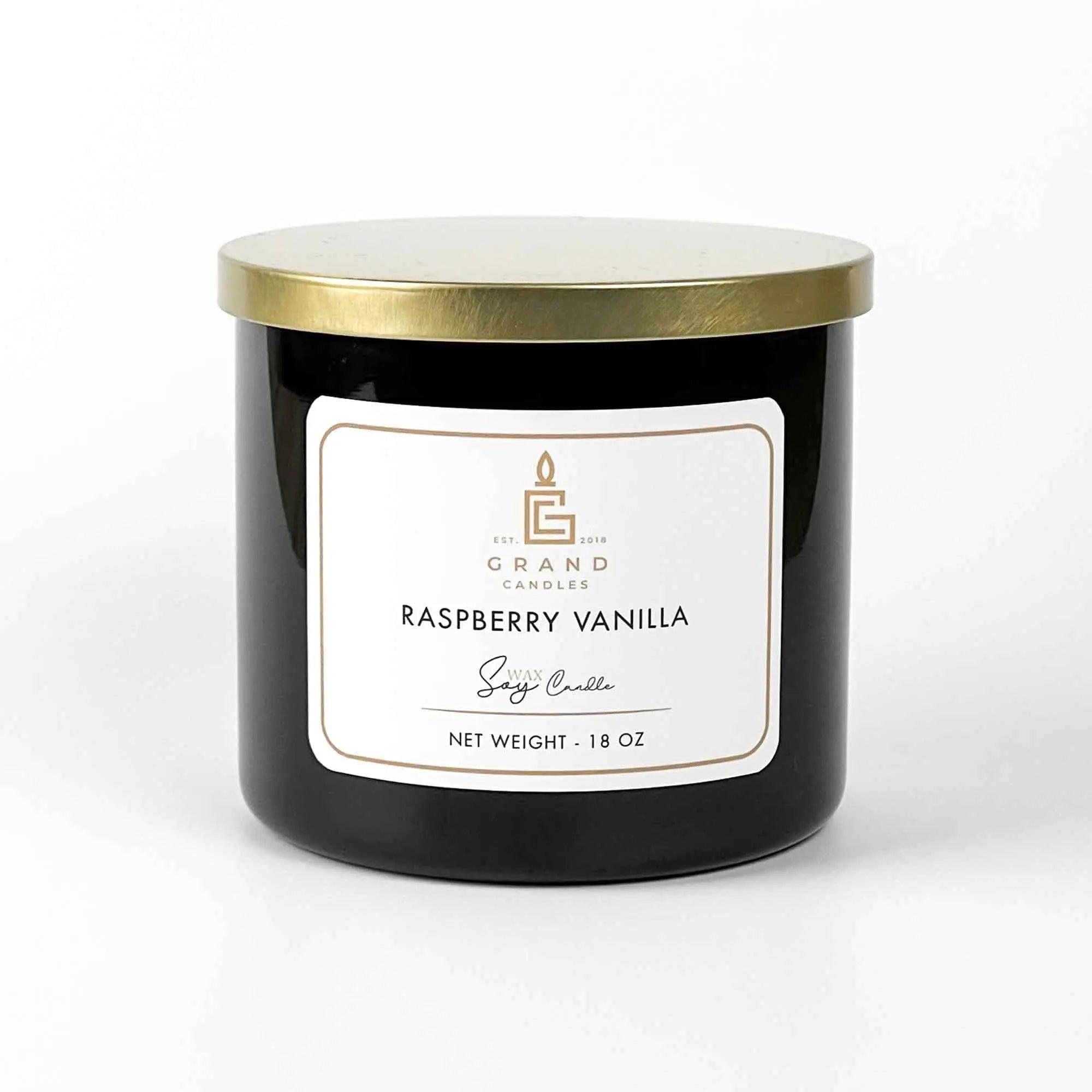 Raspberry Vanilla Candle  - Grand Candles LLC   