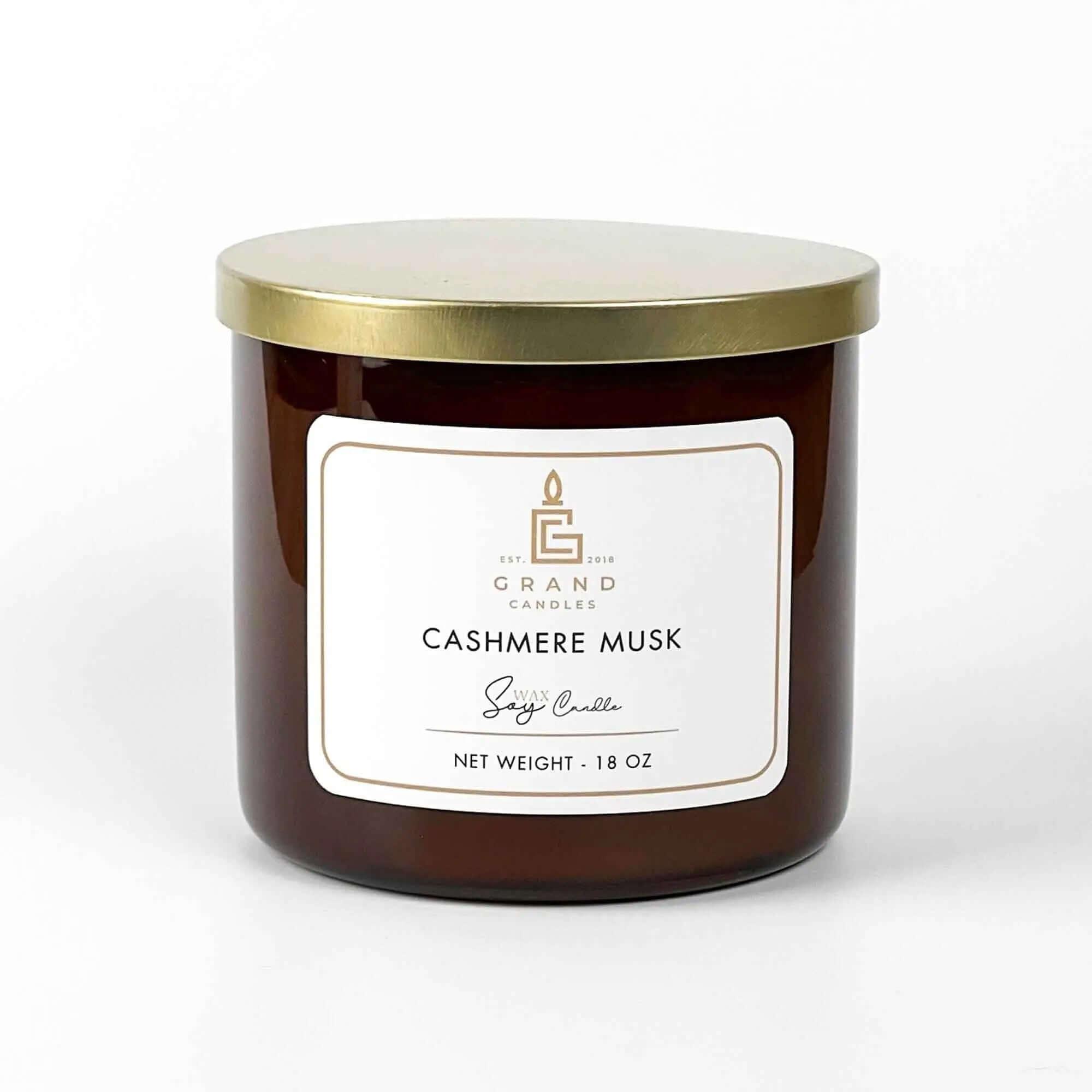 Cashmere Musk Candle  - Grand Candles LLC   